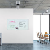U Brands Magnetic Glass Dry Erase Board Value Pack, 70 x 35, White (UBR3973U0001) Each