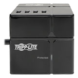Tripp Lite Power Cube Surge Protector, 3 AC Outlets/6 USB-A Ports, 6 ft Cord, 540 J, Black (TRPTLP366CUBEUS) Each