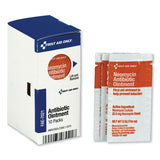 First Aid Only™ SmartCompliance Antibiotic Ointment, 0.9 g Packet, 10/Box (FAOFAE7021) Pack of 10