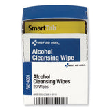 First Aid Only™ SmartCompliance Alcohol Cleansing Pads, 20/Box (FAOFAE4001) Each