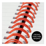 Black n' Red™ Hardcover Twinwire Notebooks, SCRIBZEE Compatible, 1-Subject, Wide/Legal Rule, Black Cover, (70) 8.25 x 5.88 Sheets (JDKL67000) Each