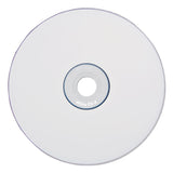 Verbatim® CD-R Recordable Disc, 700 MB/80 min, 52x, Spindle, White, 100/Pack (VER94712) Pack of 100