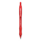 Paper Mate® Profile Gel Pen, Retractable, Medium 0.7 mm, Red Ink, Translucent Red Barrel, Dozen (PAP2095463) Box of 12