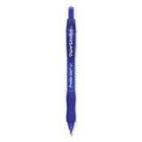 Paper Mate® Profile Gel Pen, Retractable, Medium 0.7 mm, Blue Ink, Translucent Blue Barrel, Dozen (PAP2095472) Box of 12