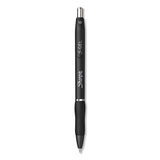 Sharpie® S-Gel™ S-Gel High-Performance Gel Pen, Retractable, Bold 1 mm, Black Ink, Black Barrel, Dozen (SAN2096149) Box of 12