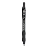 Paper Mate® Profile Ballpoint Pen, Retractable, Medium 1 mm, Black Ink, Translucent Black Barrel, Dozen (PAP2095470) Box of 12