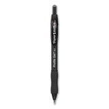 Paper Mate® Profile Gel Pen, Retractable, Fine 0.5 mm, Black Ink, Translucent Black Barrel, Dozen (PAP2095468) Box of 12