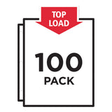 Avery® Top-Load Vinyl Sheet Protectors, Heavy Gauge, Letter, Clear, 100/Box (AVE73900) 1 Case of 100