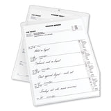 Avery® Job Ticket Holders, Heavy Gauge Vinyl, 9 x 12, Clear, 10/Pack (AVE75009) Pack of 10