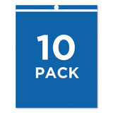 Avery® Job Ticket Holders, Heavy Gauge Vinyl, 9 x 12, Clear, 10/Pack (AVE75009) Pack of 10