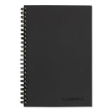 Cambridge® Wirebound Guided QuickNotes Notebook, 1-Subject, List-Management Format, Dark Gray Cover, (80) 8 x 5 Sheets (MEA06096) Each