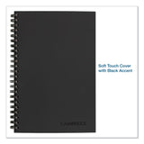 Cambridge® Wirebound Guided QuickNotes Notebook, 1-Subject, List-Management Format, Dark Gray Cover, (80) 8 x 5 Sheets (MEA06096) Each