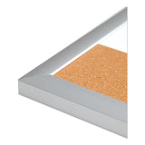 U Brands 4N1 Magnetic Dry Erase Combo Board, 35 x 23, Tan/White Surface, Silver Aluminum Frame (UBR3891U0001) Each