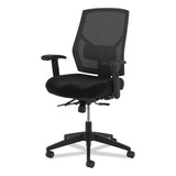 HON® Crio High-Back Task Chair with Asynchronous Control, Supports Up to 250 lb, 18" to 22" Seat Height, Black (BSXVL582SB11T) Each