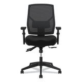HON® Crio High-Back Task Chair with Asynchronous Control, Supports Up to 250 lb, 18" to 22" Seat Height, Black (BSXVL582SB11T) Each