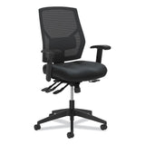 HON® Crio High-Back Task Chair with Asynchronous Control, Supports Up to 250 lb, 18" to 22" Seat Height, Black (BSXVL582SB11T) Each