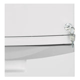 Storex Two-Drawer Mobile Filing Cabinet, 2 Legal/Letter-Size File Drawers, Gray, 14.75" x 18.25" x 26" (STX61310B01C) Each