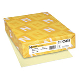 Neenah Paper CLASSIC Laid Stationery Writing Paper, 24 lb Bond Weight, 8.5 x 11, Baronial Ivory, 500/Ream (NEE06551) Each