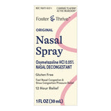 Foster & Thrive™ Sinus Relief 0.05% Strength Nasal Spray 1 oz. (1238923_EA) 1/EA