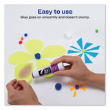 Avery® Permanent Glue Stic, 1.27 oz, Applies Purple, Dries Clear (AVE00226) Each