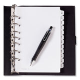 Avery® Preprinted Tab Dividers, 12-Tab, A to Z, 8.5 x 5.5, White, 1 Set (AVE11313) Pack of 5
