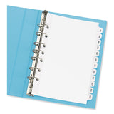 Avery® Preprinted Tab Dividers, 12-Tab, 8.5 x 5 1/2 (AVE11315) Pack of 5