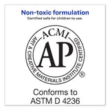 Avery® Permanent Glue Stic Value Pack, 1.27 oz, Applies Purple, Dries Clear, 6/Pack (AVE98071) Pack of 6