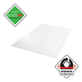 Floortex® Cleartex Ultimat Polycarbonate Chair Mat for Hard Floors, 48 x 60, Clear (FLRER1215219ER) Each