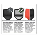 HON® Solve Series ReActiv Back Task Chair, Supports Up to 300 lb, 18" to 23" Seat Height, Ink Seat, Charcoal Back, Black Base (HONSVR1ACLC10TK) Each