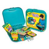 Crayola® Create N' Carry Case, Combo Art Storage Case and Lap Desk, 75 Pieces (CYO046814) Each