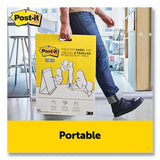 Post-it® Easel Pads Super Sticky Original Tabletop Easel Pad with Self-Stick Sheets, Unruled, 20 x 23, White, 20 Sheets, 4/Pack (MMM563VAD4PK) Pack of 4