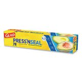 Glad® Press'n Seal Food Plastic Wrap, 70 Square Foot Roll, 12 Rolls/Carton (CLO70441) Case of 12