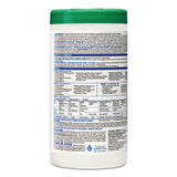 Clorox Healthcare® Hydrogen Peroxide Cleaner Disinfectant Wipes, 9 x 6.75, Unscented, White, 95/Canister, 6 Canisters/Carton (CLO30824) Case of 6