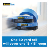 ScotchBlue™ Original Multi-Surface Painter's Tape, 3" Core, 2" x 60 yds, Blue (MMM209048NC) 1 Roll