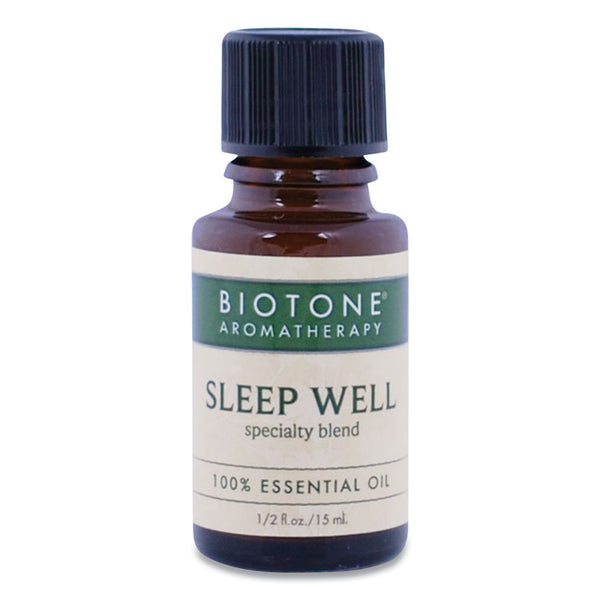 Biotone® Sleep Well Essential Oil,  0.5 oz Bottle, Woodsy Scent (BTNBAEOSLEHZ)