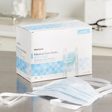 McKesson Surgical Mask ASTM Level 1 Tie Closure One Size Fits Most (188696_BX) 50/BX