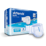 Attends® Unisex Incontinence Brief Medium Disposable Heavy Absorbency (955303_CS) 96/CS