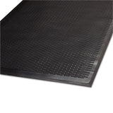 Guardian Clean Step Outdoor Rubber Scraper Mat, Polypropylene, 36 x 60, Black (MLL14030500) Each