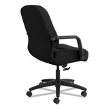 HON® Pillow-Soft 2090 Series Managerial Mid-Back Swivel/Tilt Chair, Supports Up to 300 lb, 17" to 21" Seat Height, Black (HON2092CU10T) Each