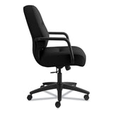 HON® Pillow-Soft 2090 Series Managerial Mid-Back Swivel/Tilt Chair, Supports Up to 300 lb, 17" to 21" Seat Height, Black (HON2092CU10T) Each