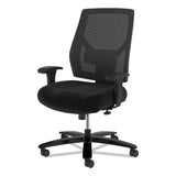 HON® Crio Big and Tall Mid-Back Task Chair, Supports Up to 450 lb, 18" to 22" Seat Height, Black (BSXVL585ES10T) Each