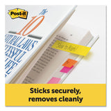 Post-it® Page Flag Markers, Assorted Bright Colors, 50 Sheets/Pad, 10 Pads/Pack (MMM67010AB) Pack of 500