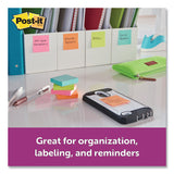 Post-it® Notes Super Sticky Pads in Supernova Neon Collection Colors, 2" x 2", 90 Sheets/Pad, 8 Pads/Pack (MMM6228SSMIA) Pack of 8