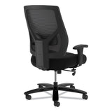 HON® Crio Big and Tall Mid-Back Task Chair, Supports Up to 450 lb, 18" to 22" Seat Height, Black (BSXVL585ES10T) Each