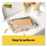 Post-it® Page Flag Markers, Assorted Brights, 100 Flags/Pad, 5 Pads/Pack (MMM6705AN) Pack of 5