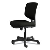 HON® Volt Series Leather Task Chair with Synchro-Tilt, Supports Up to 250 lb, 18" to 22.25" Seat Height, Black (HON5703SB11T) Each