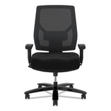 HON® Crio Big and Tall Mid-Back Task Chair, Supports Up to 450 lb, 18" to 22" Seat Height, Black (BSXVL585ES10T) Each