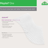 Mepitel® One Wound Contact Layer Dressing 4 X 7 Inch Sterile (709085_CS) 70/CS