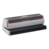 Swingline® 20-Sheet Optima 20 Electric Punch, Three-Hole, 9/32" Holes, Silver/Black (SWI74520) Each
