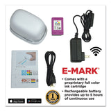 Colop® e-mark Digital Marking Device, Customizable Size and Message with Images, White (COS039201) Each